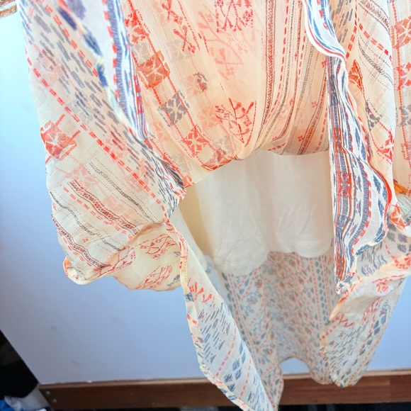 Soft Surroundings Multicolor Patterned Blouse - Picture 5 of 13